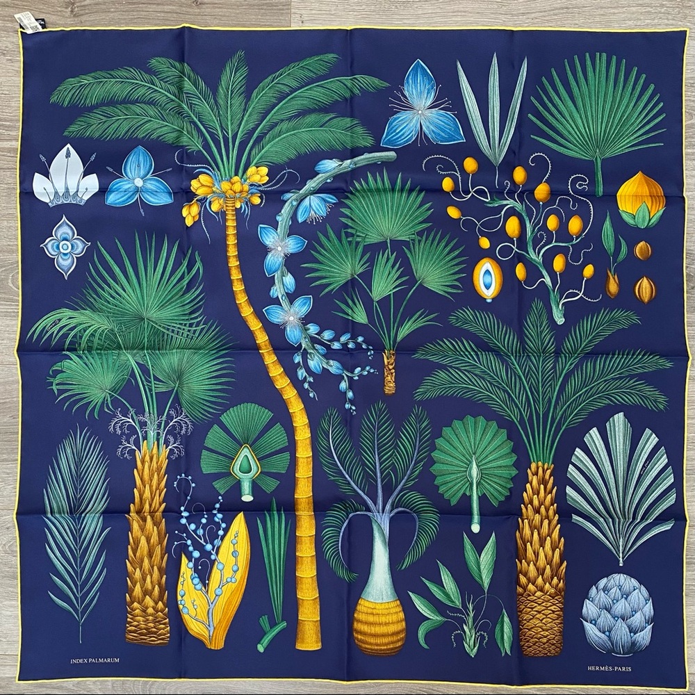 Hermes Index Palmarum Silk Scarf AUTHENTIC BNIB, all tags attached.